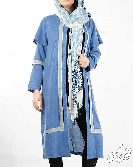 مانتو برای دختران قد کوتاه , مدل مانتو چهار خانه برای افراد قد کوتاه , مانتو کمربند دار برای افراد قد کوتاه 